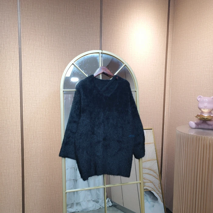 AB630孕妇黑色毛衣90-130