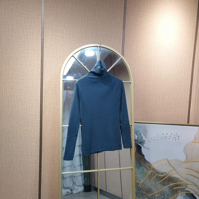 AD199孕妇蓝色针织衫90-140