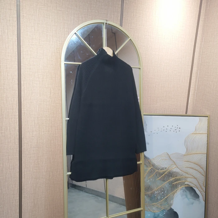 AJ81孕妇黑色针织裙90-150