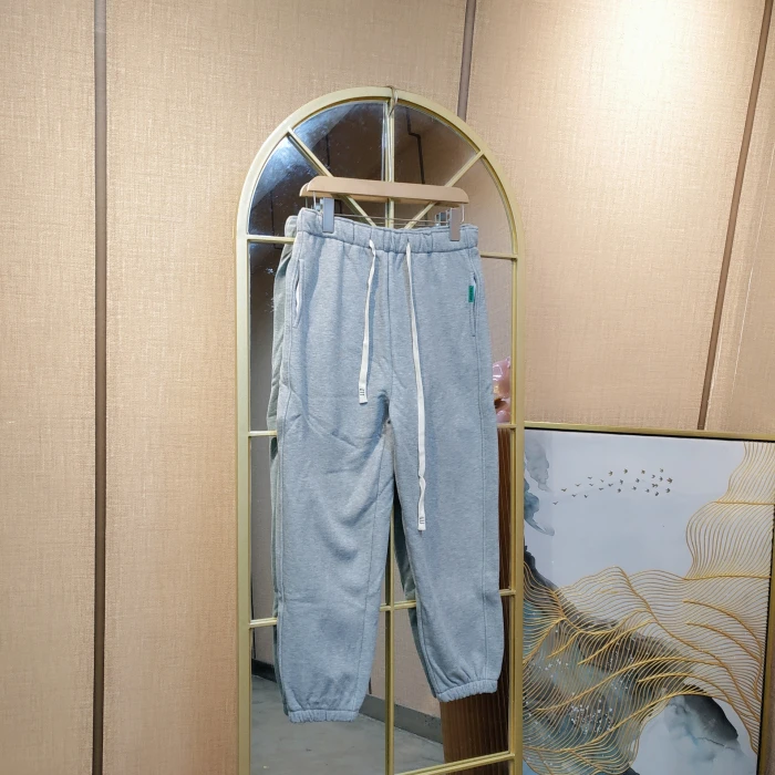 HN103孕妇灰色加绒休闲裤（产前产后两穿）M90-120