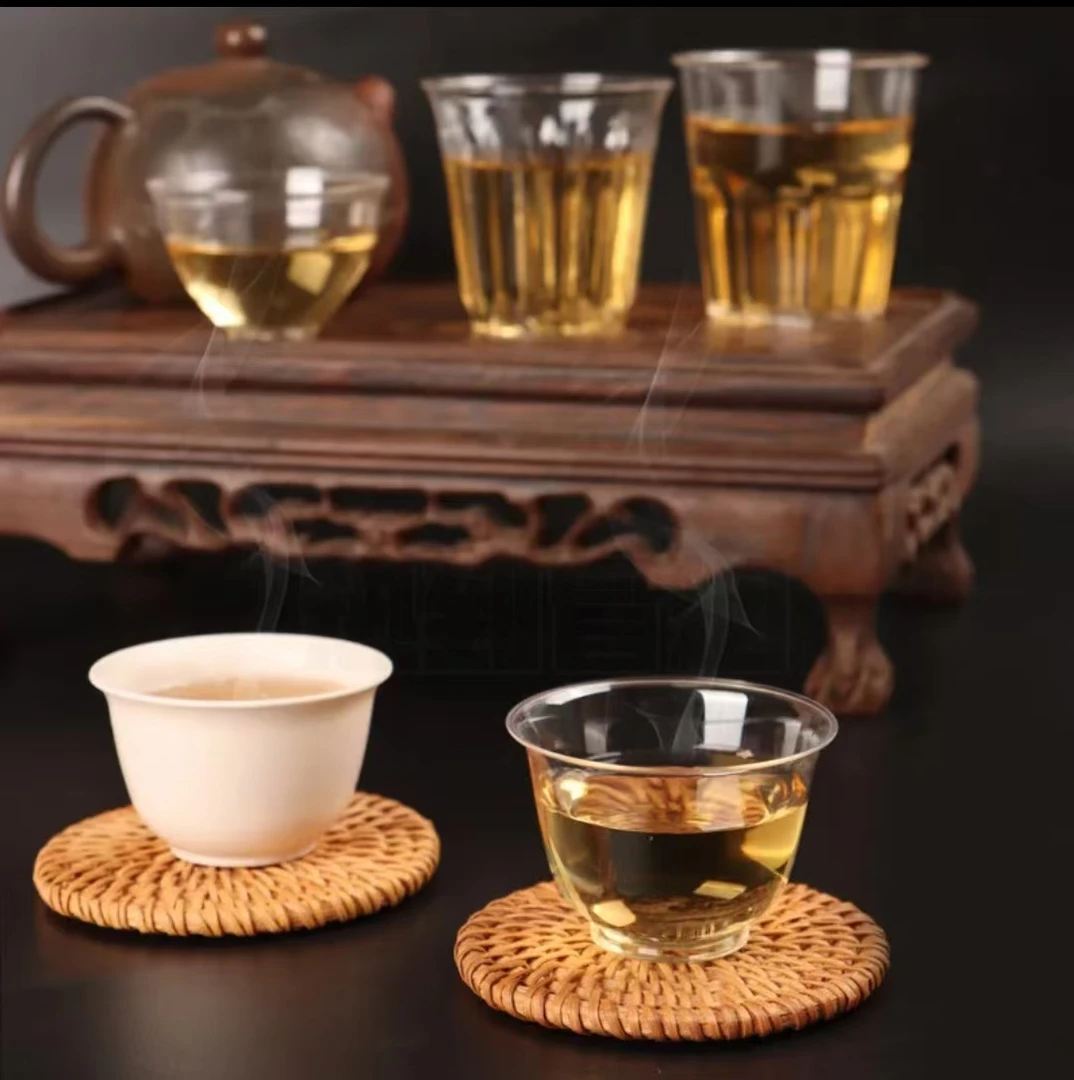 一次性品功夫茶杯航空水晶耐高温硬塑待客喝茶家用商用防烫白酒杯