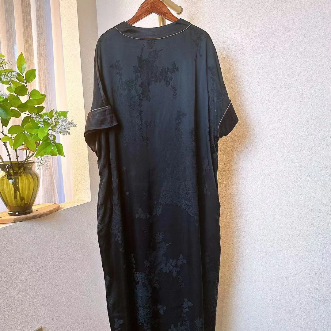 清和自在【千熙】新中式气质高端显瘦连衣裙