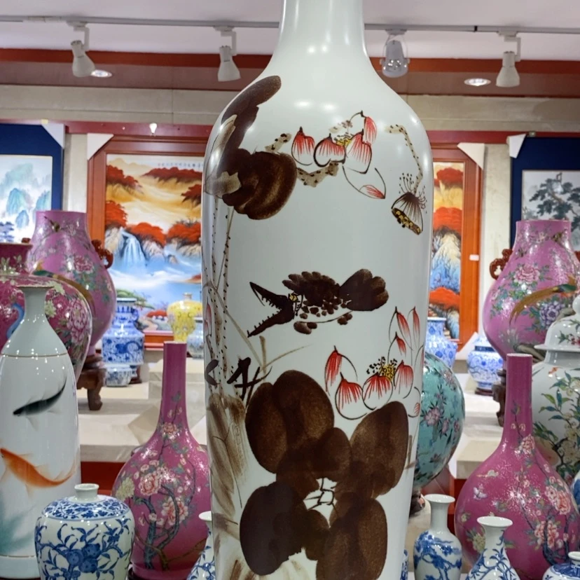 【闪购商品】陶瓷摆件9***湖