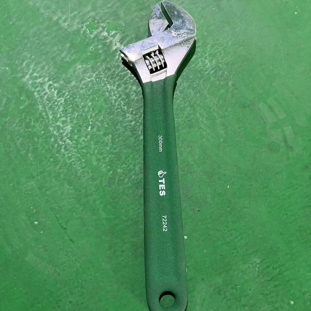 特斯样品12寸沾塑柄活口活动扳手