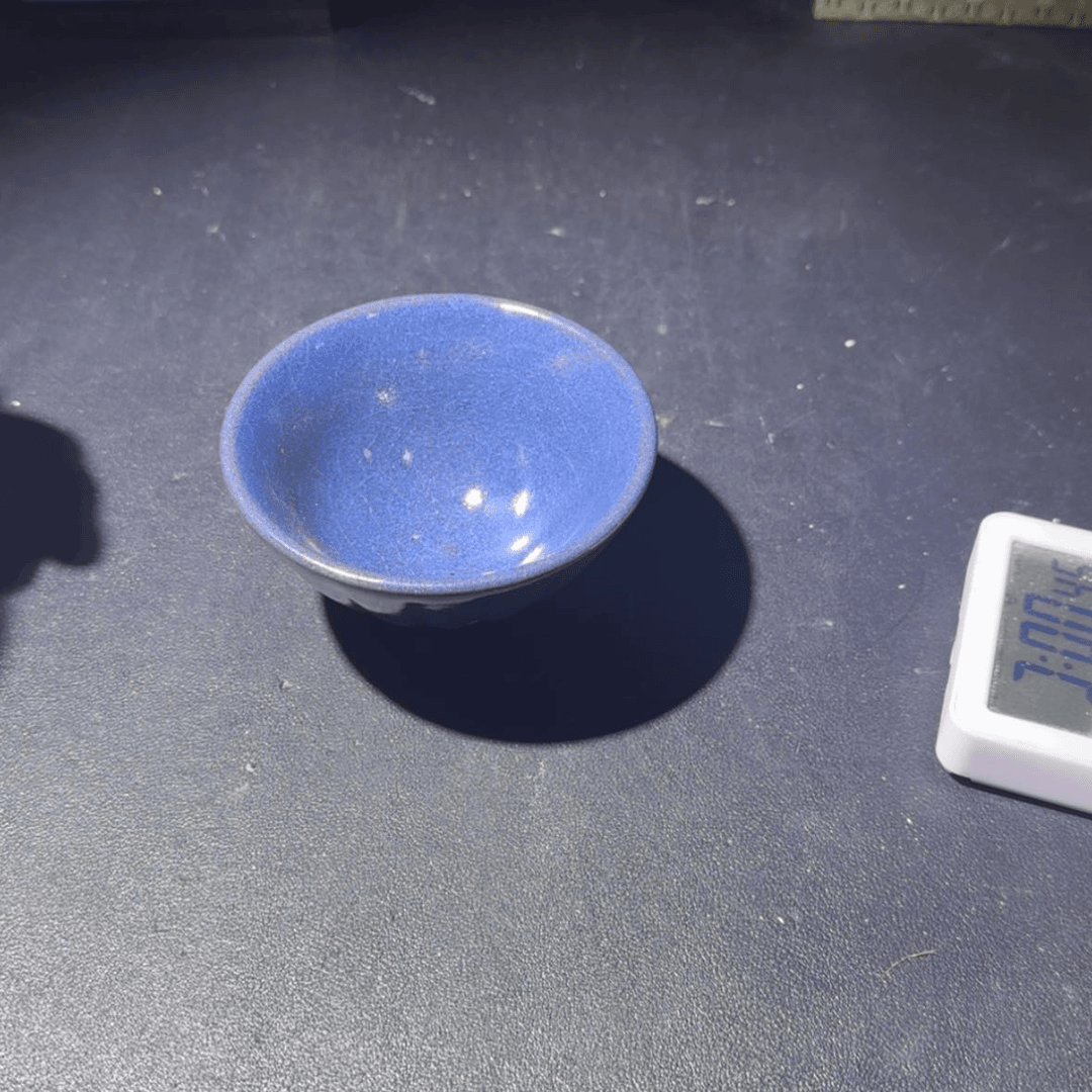 【闪购商品】陶茶盏紫罗兰