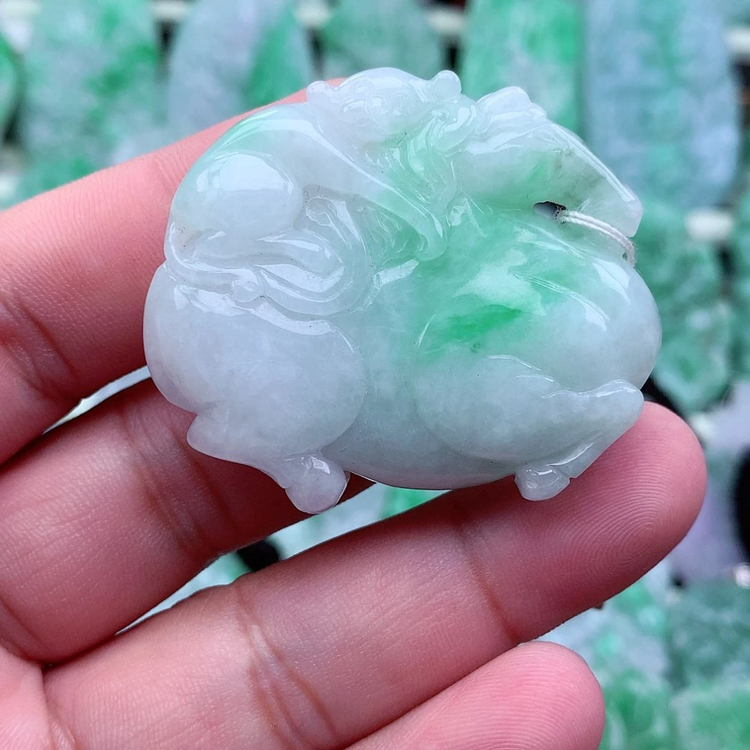 翡翠吊坠(不含链)未镶嵌