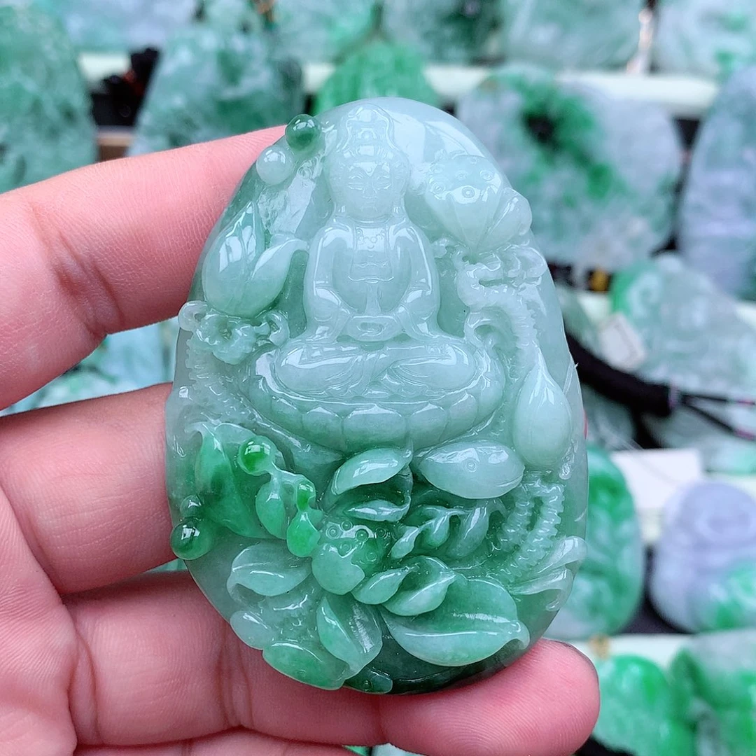 翡翠吊坠(不含链)未镶嵌