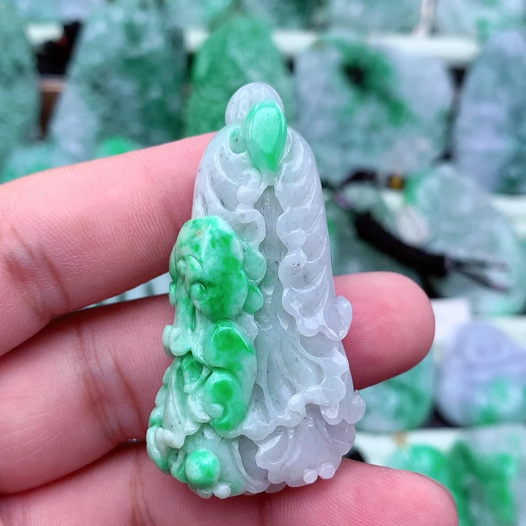 翡翠吊坠(不含链)未镶嵌