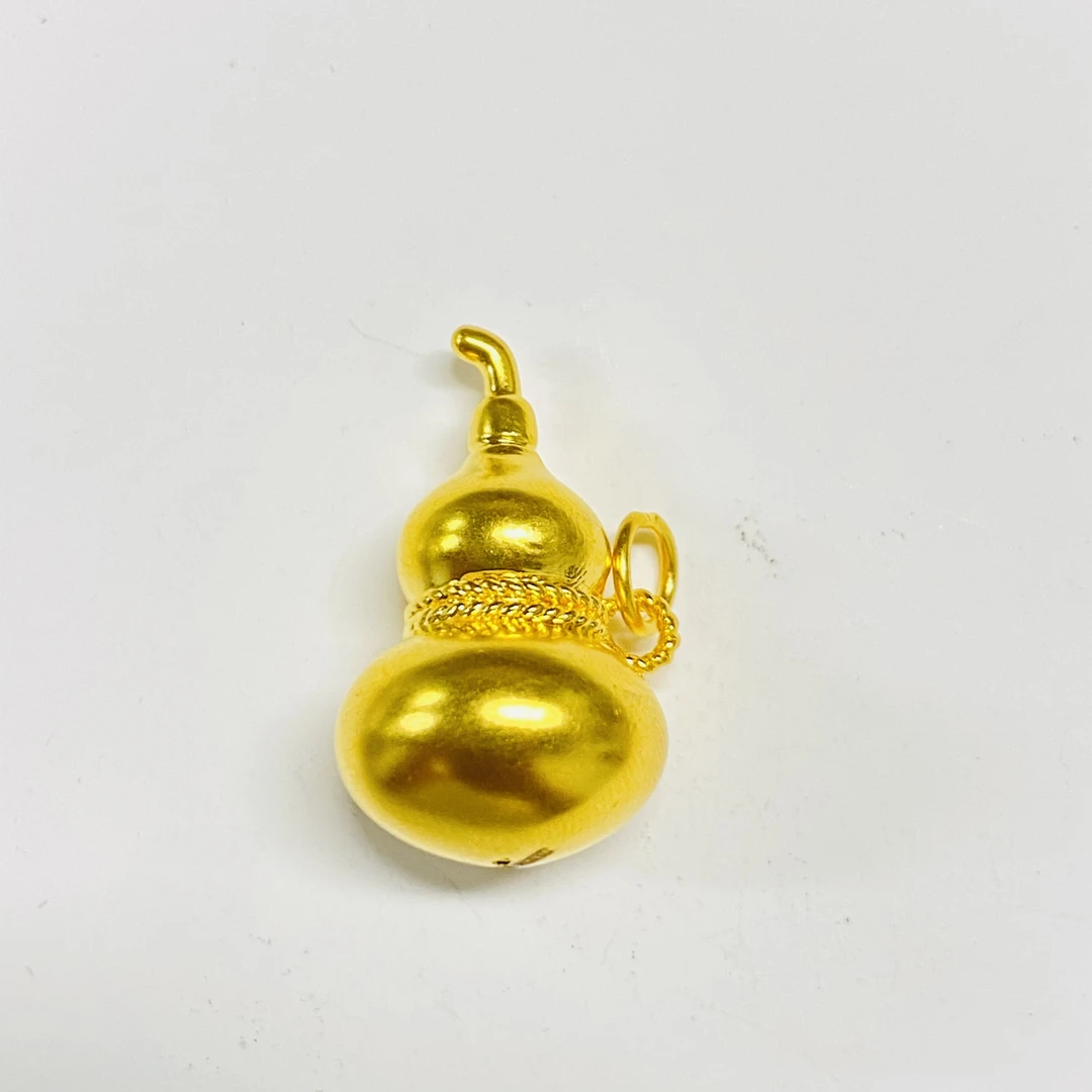 足金饰品/古法葫芦吊坠/0.92/1B5F0519/K