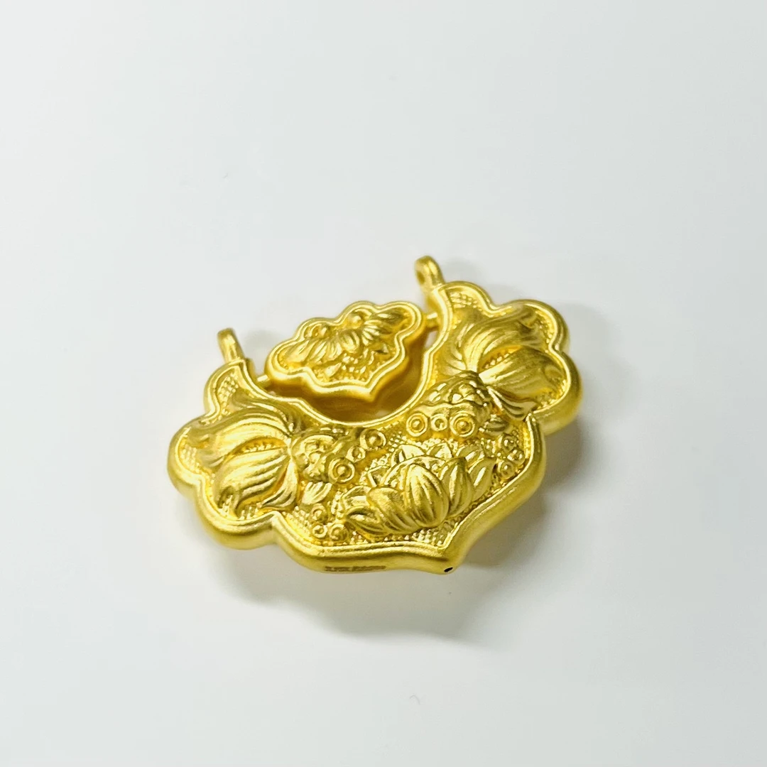 足金饰品/锦鲤锁包/3.74/1A5B12166/h