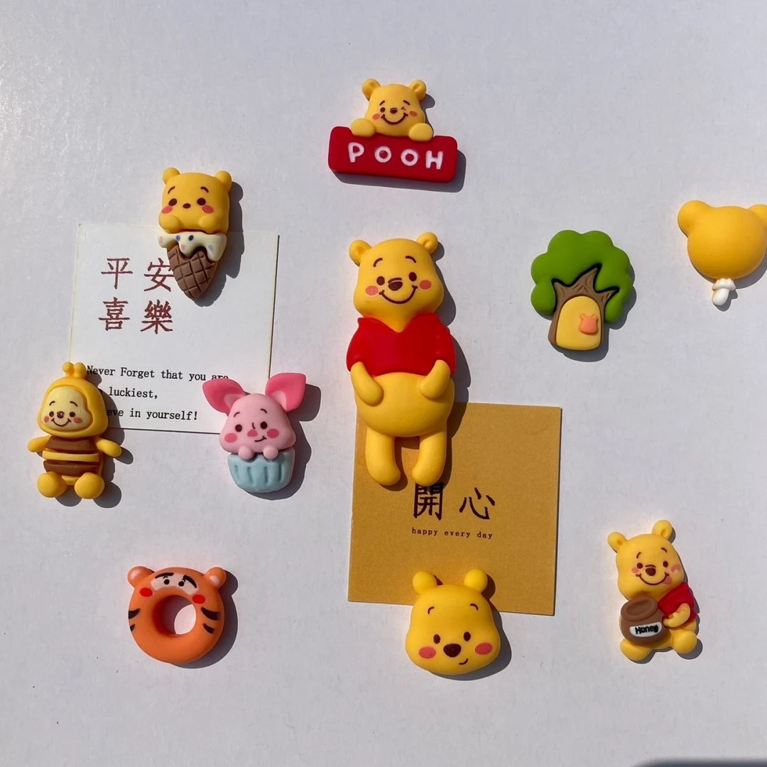 可爱网红冰箱贴磁贴迷你可爱个性创意磁力贴吸铁石3d立体磁性装饰