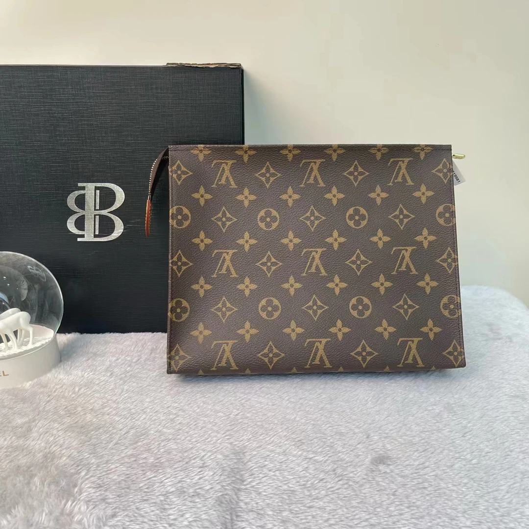 99新 LouisVuitton/路易威登 老花洗漱26/319981