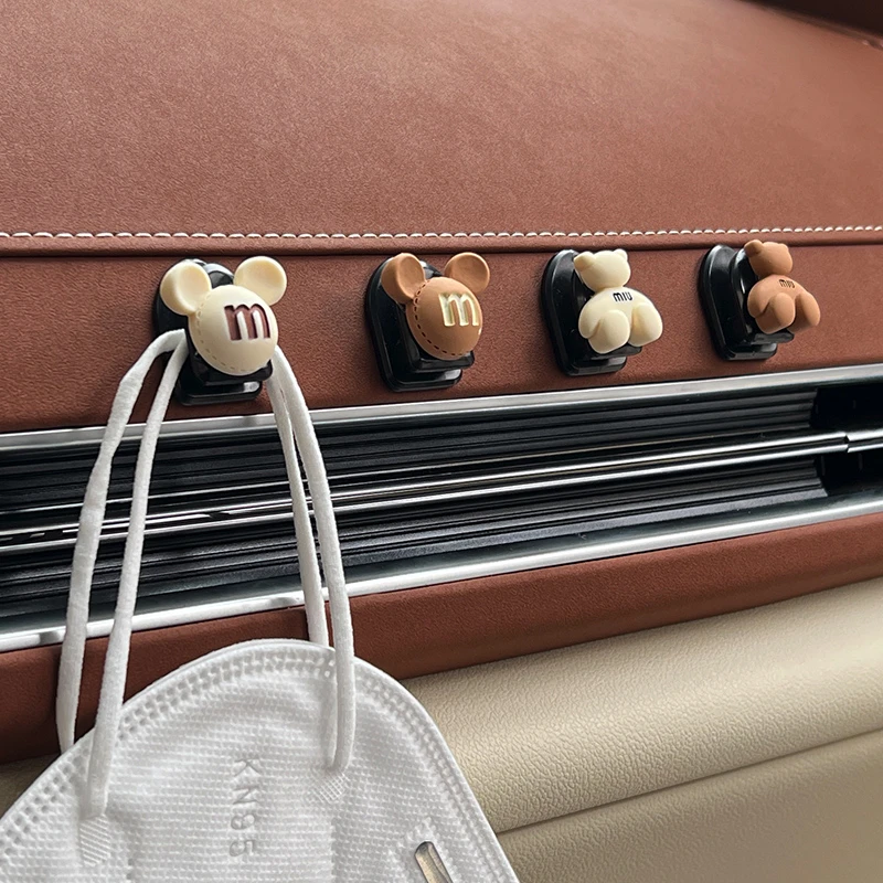 欧拉好猫车载挂钩前排车上置物收纳小挂勾黑猫汽车仪表台车内装饰