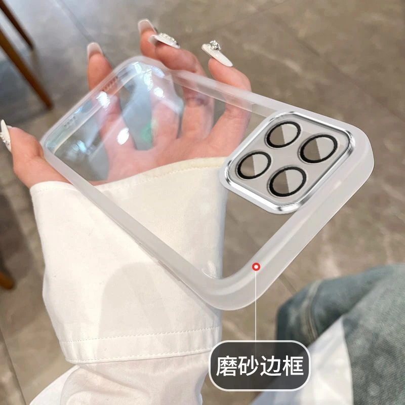 华为荣耀X30i手机壳新款自带镜头膜TFY-AN00透明防摔全包边保护套
