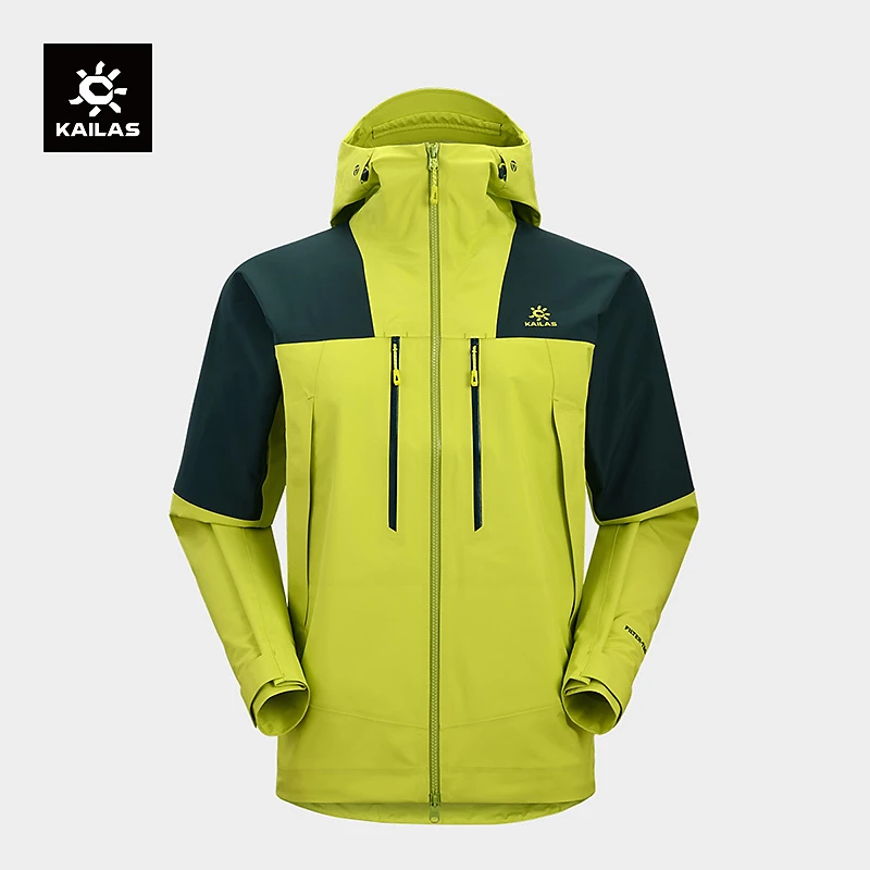 KAILAS凯乐石户外运动3L单层冲锋衣耐磨防风防水透气硬壳单冲男款