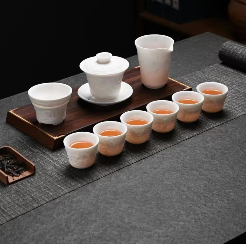 清明上河图茶具套装陶瓷高端白瓷（不带礼盒）