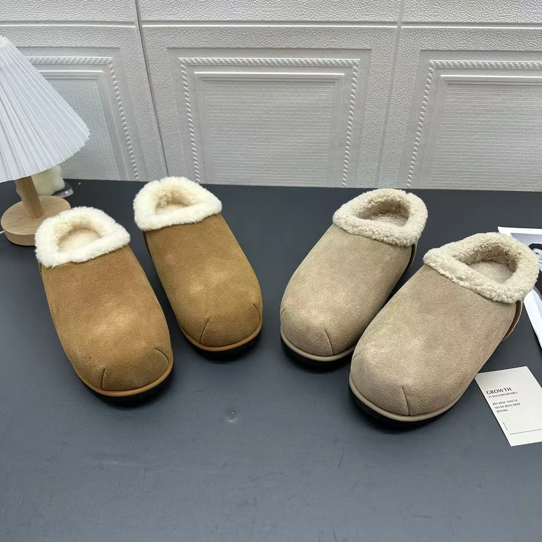 2024冬季新款时尚加绒保暖防滑舒适休闲厚底雪地靴 9008