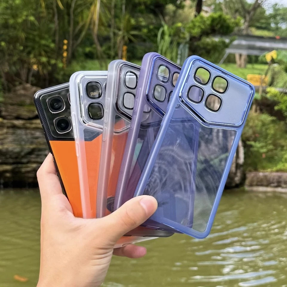 适用红米K70至尊冠军版镜头全包k70透明硅胶四角气囊全包保护壳70