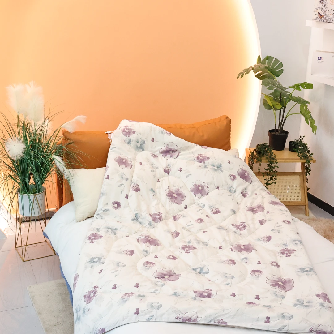 【墨花】纱布秋冬被150*200