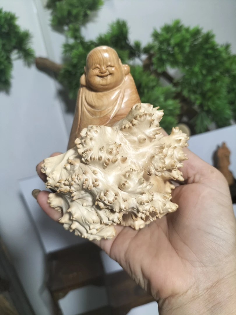 太行崖柏根雕手把件