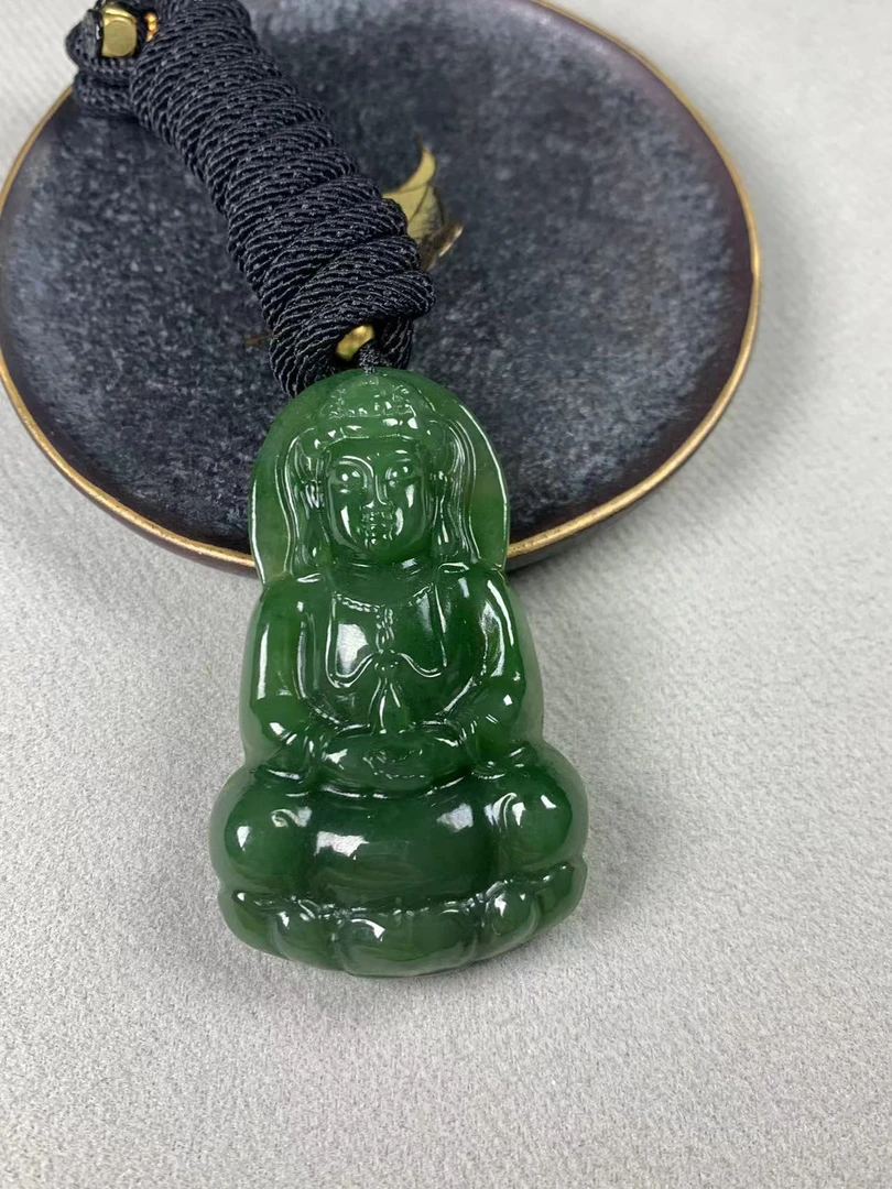 【睿泽鉴宝】和田玉观音 XLF0019