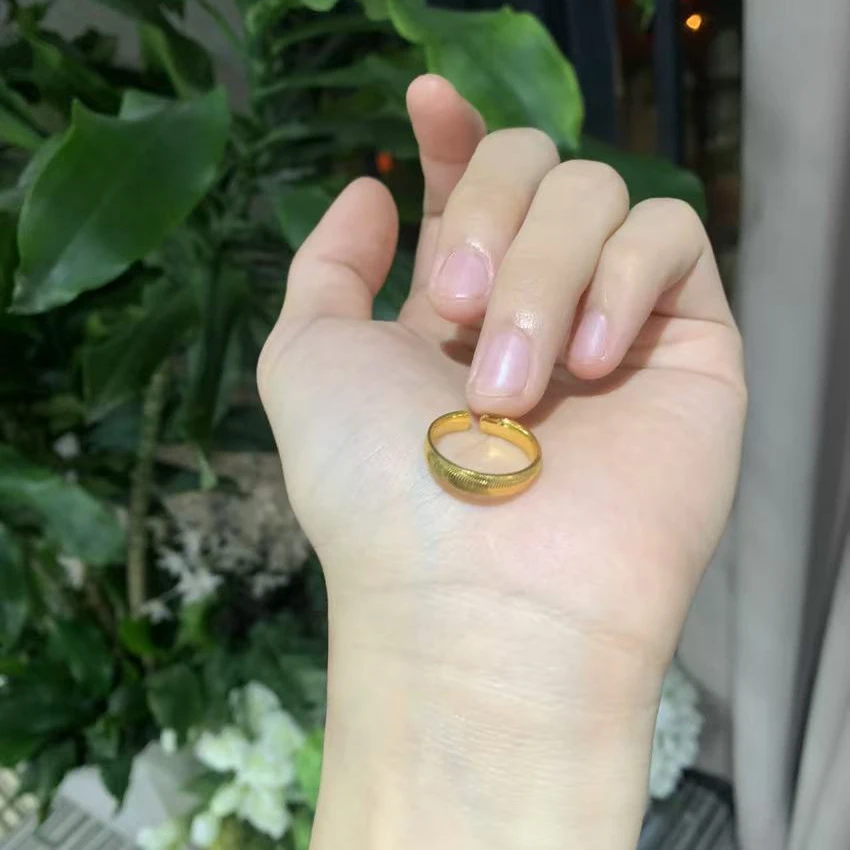 足银银制品 【郝晨儿专属】泽云-足银开口猫眼戒指 HC12A29