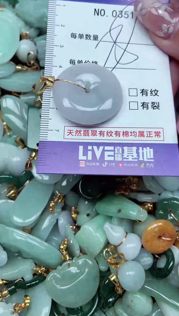 【闪购商品】翡翠颈饰未镶嵌翡翠