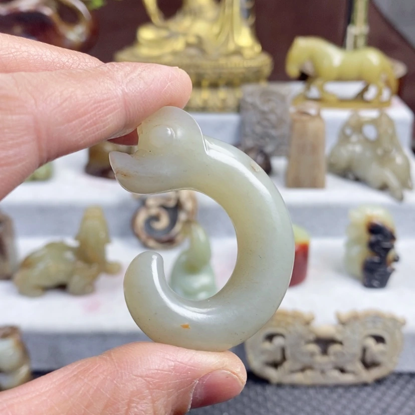 【闪购商品】和田玉颈饰未镶嵌默**守