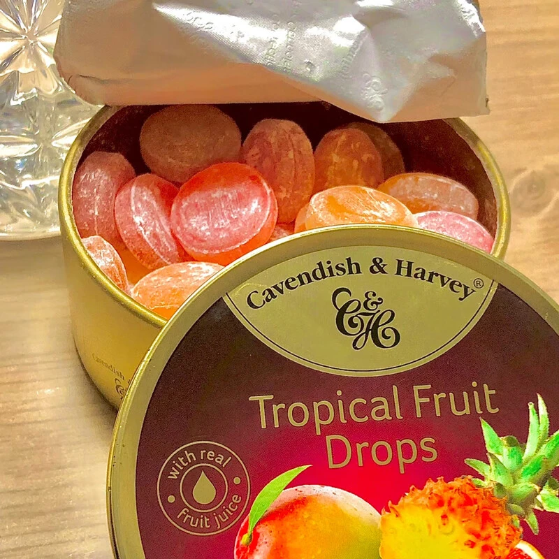 嘉云德国进口嘉云水果糖混合水果味硬糖零食柠檬味葡萄味原装进口