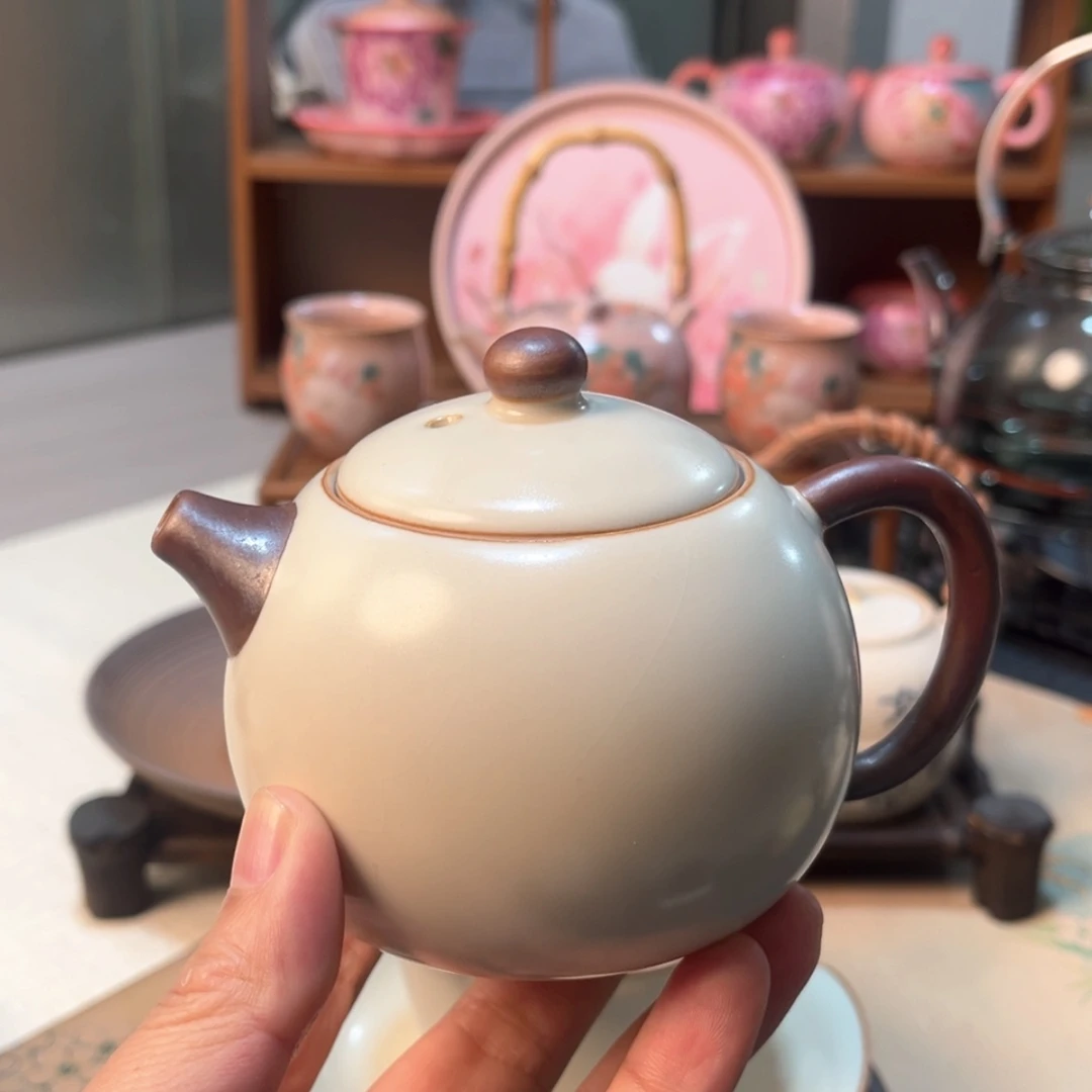 【闪购商品】陶瓷汝瓷壶