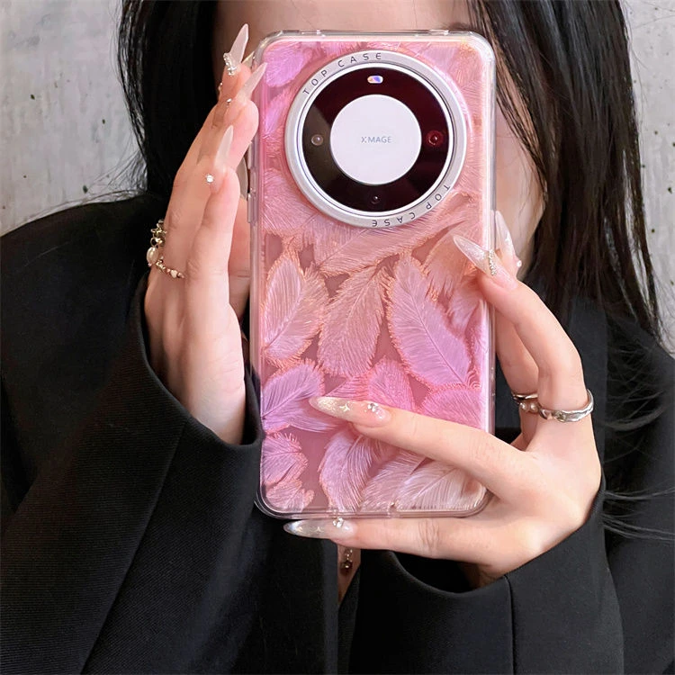 金羽系列高颜值华为mate60Pro小众手机壳mate60全包式mate60Pro+