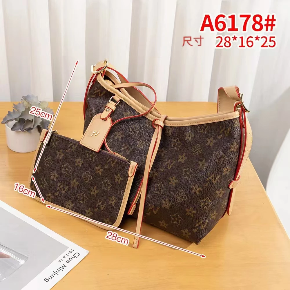 优草坊【机场包】时尚经典百搭高品质轻奢潮流单肩腋下斜挎包