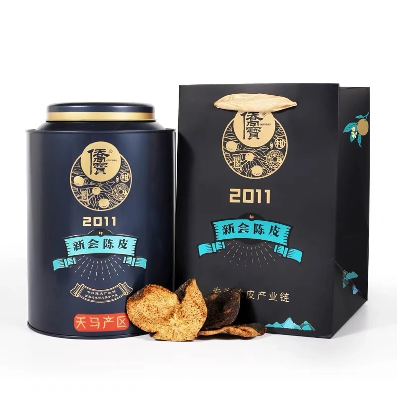 侨宝 侨宝  2011年 2010年 2007年新会天马陈皮10年120克罐