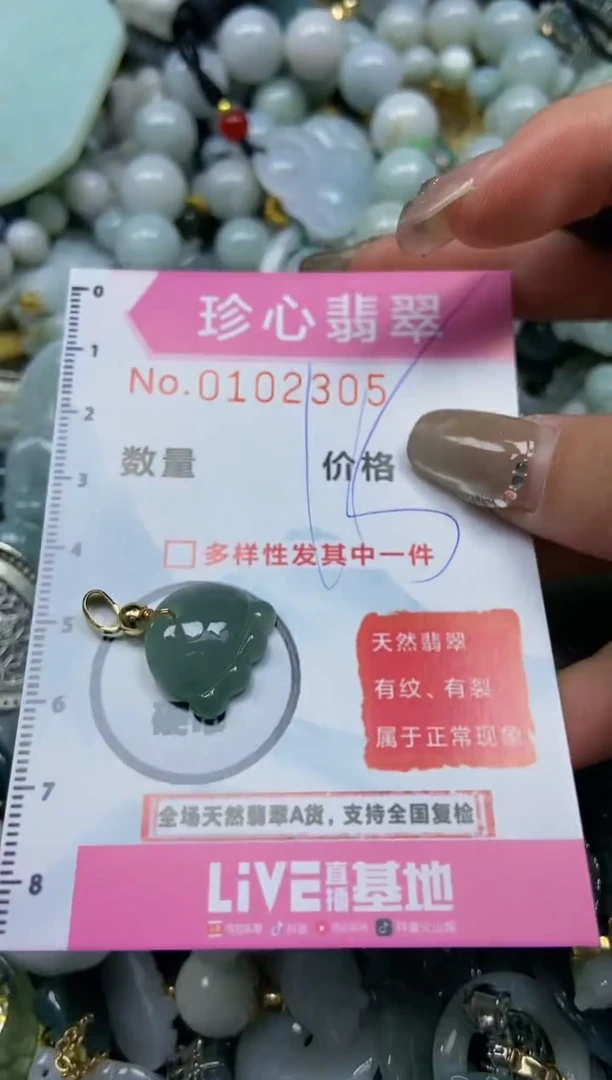 【闪购商品】翡翠颈饰未镶嵌闪购0102305