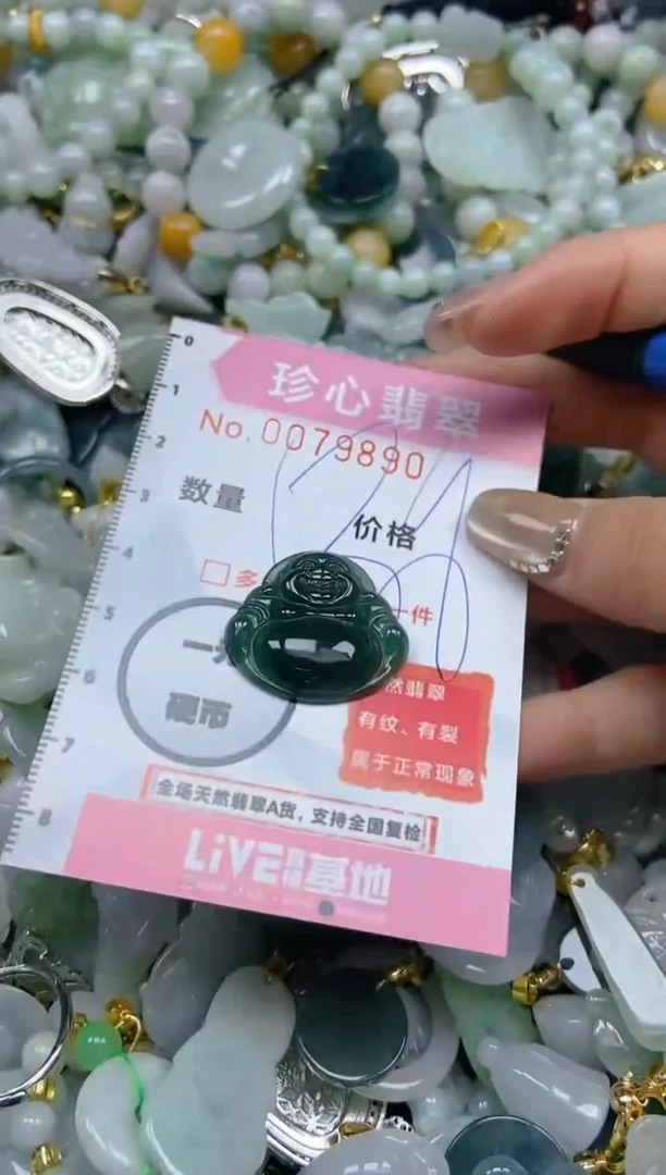 【闪购商品】翡翠颈饰未镶嵌闪购0079890