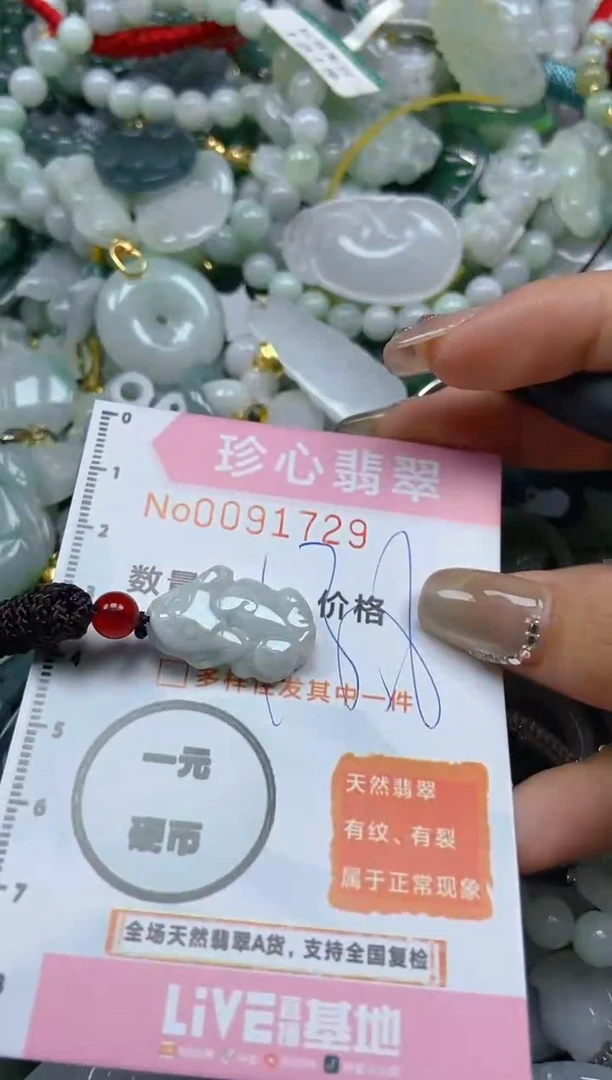 【闪购商品】翡翠颈饰未镶嵌闪购0091729