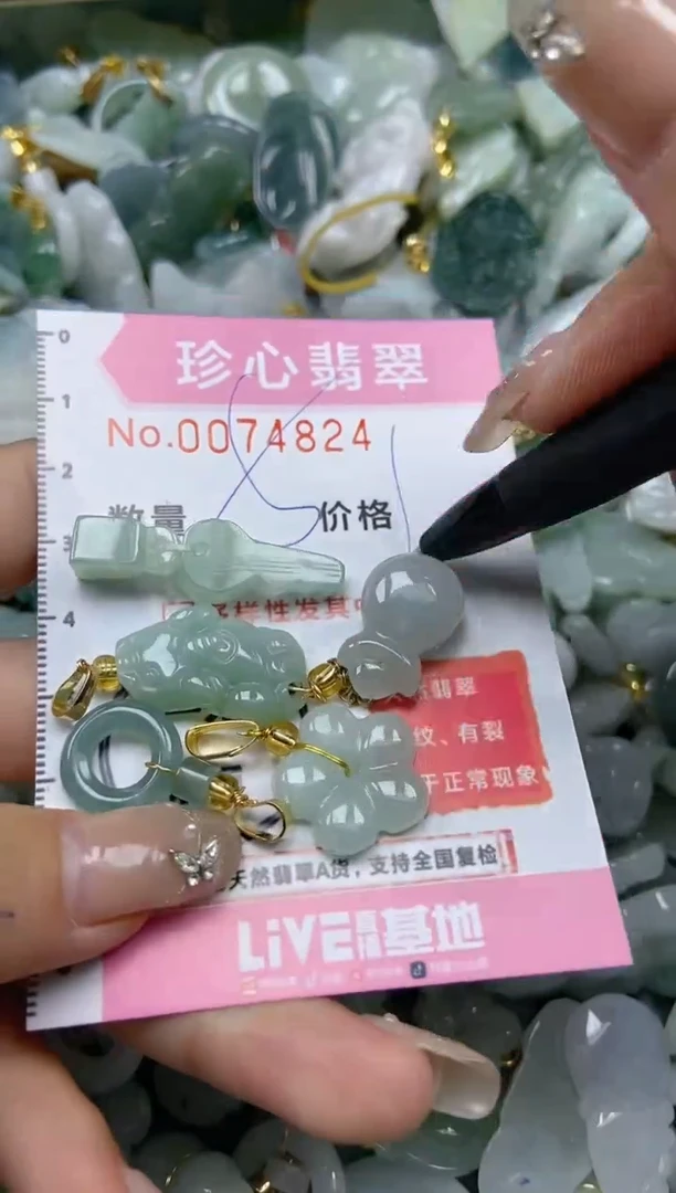 【闪购商品】翡翠颈饰未镶嵌闪购链接0074824
