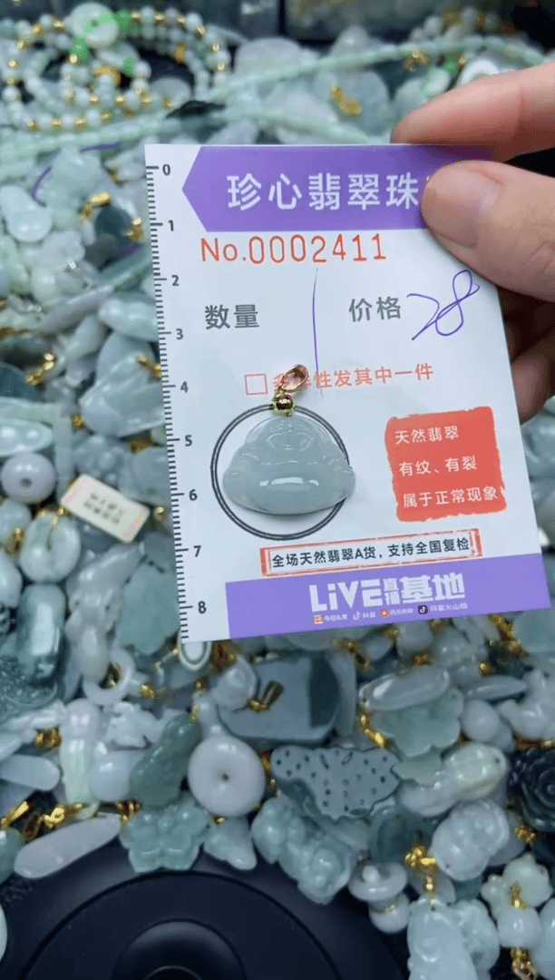 【闪购商品】翡翠颈饰未镶嵌闪购商品0002411