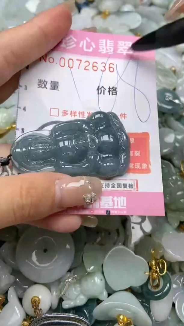 【闪购商品】翡翠颈饰未镶嵌闪购链接0072636