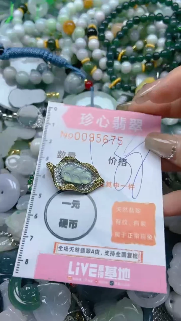 【闪购商品】翡翠颈饰未镶嵌闪购0095675