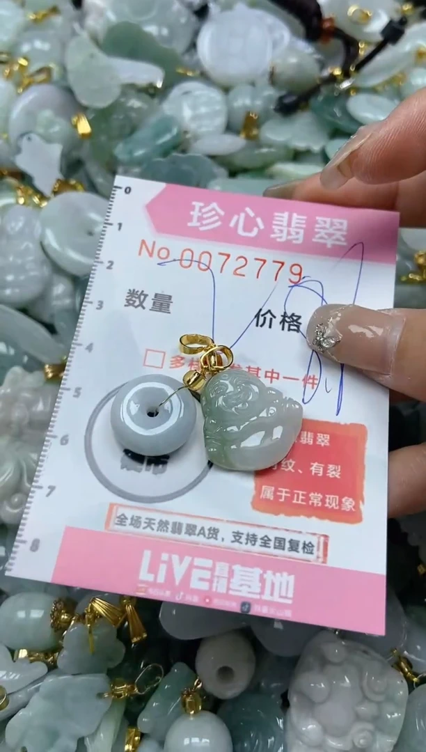 【闪购商品】翡翠颈饰未镶嵌闪购链接0072779