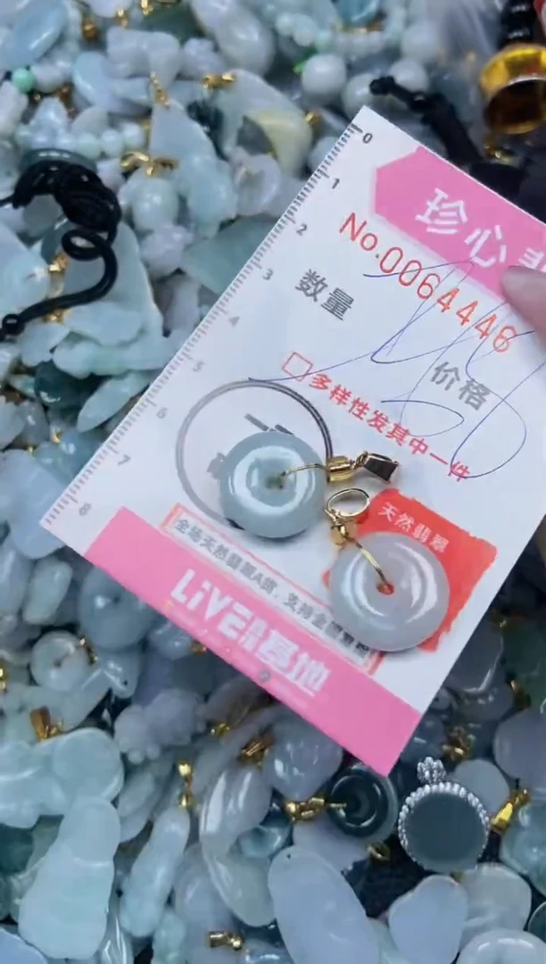 【闪购商品】翡翠颈饰未镶嵌闪购0064446多样性发其一