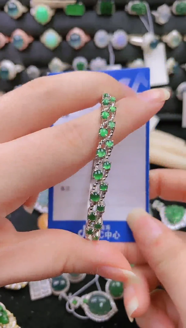 【闪购商品】翡翠戒指银S925镶嵌11111111111