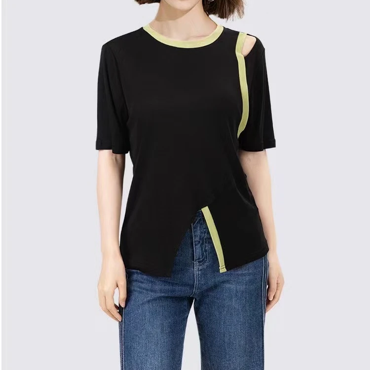 293撞色短袖T恤TUXZC062
