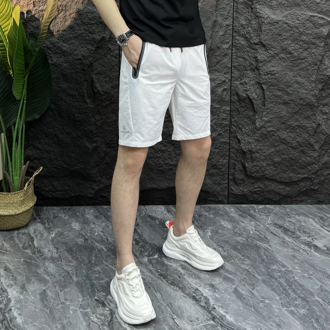 夏季男士潮流帅气爆款短裤五分裤沙滩裤薄款透气时尚休闲速干裤D1