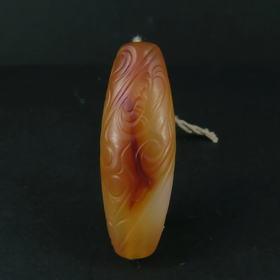 民国玛瑙模古坡刀工勒子/MZ230967/玛瑙/民族文物