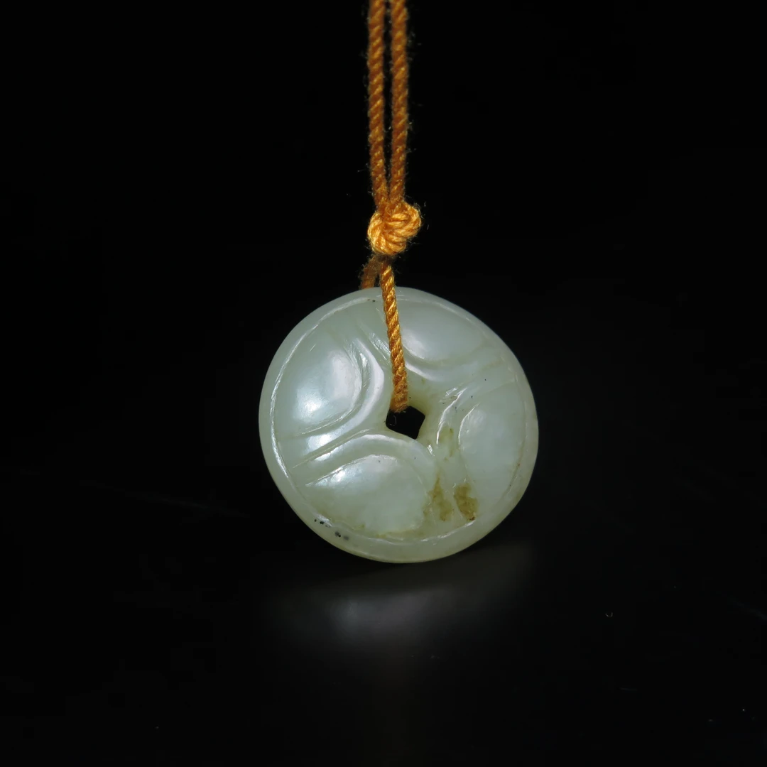 晚清民国玉钱/MZ424827/和田玉/民族文物