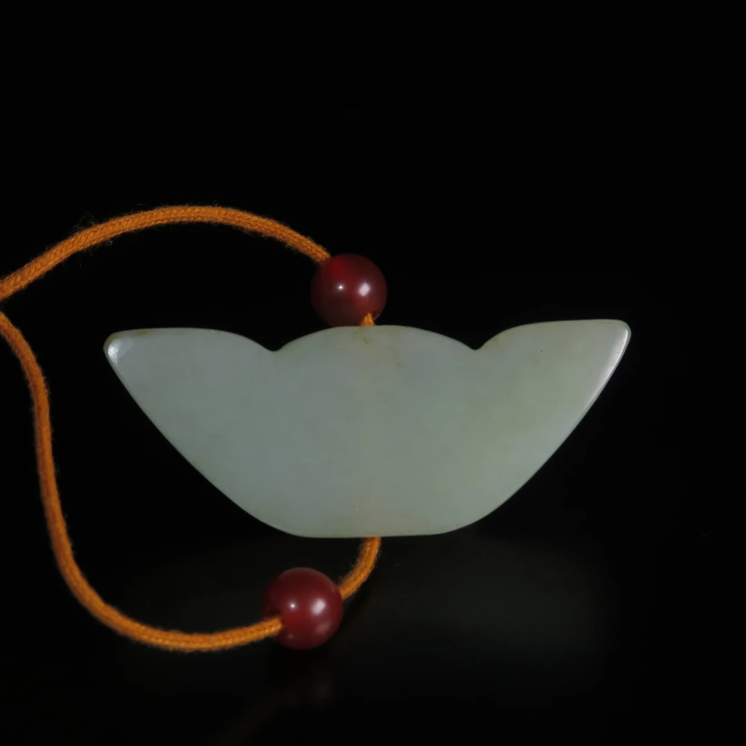 清代玉元宝/MZ465881/和田玉/民族文物