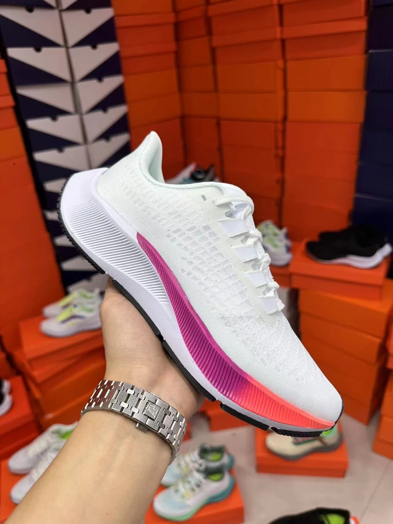 dilik夏季新款气垫跑步鞋男子运动鞋透气网面女鞋休闲情侣鞋跑鞋