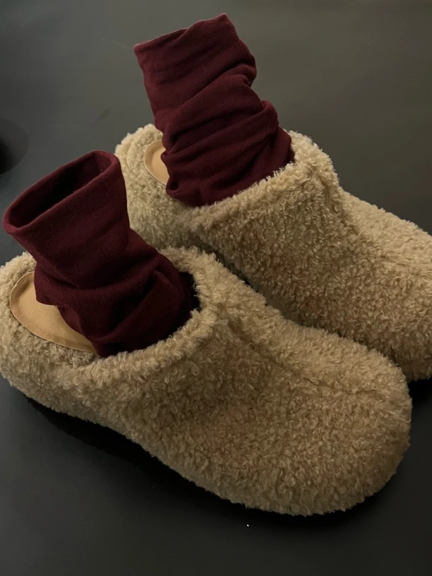 韩国欧尼安可拉红色圣诞袜子两款